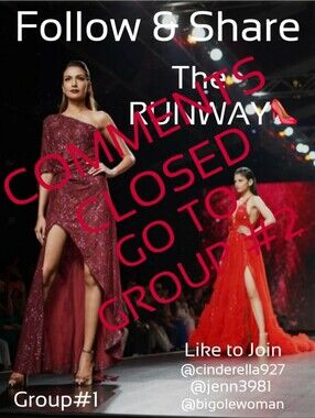 ‼️COMMENTS CLOSED PLEASE Unlike & GO LIKE ❤️ Game #2 For Today's RUNWAY FEATURES